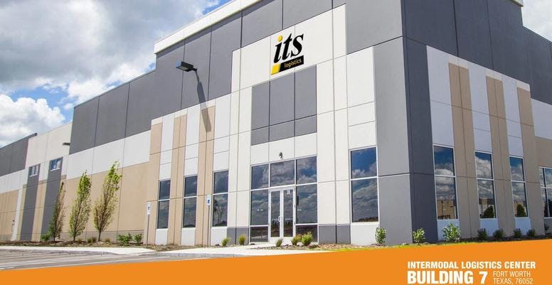 ITS Logistics intermodal logistics center building.